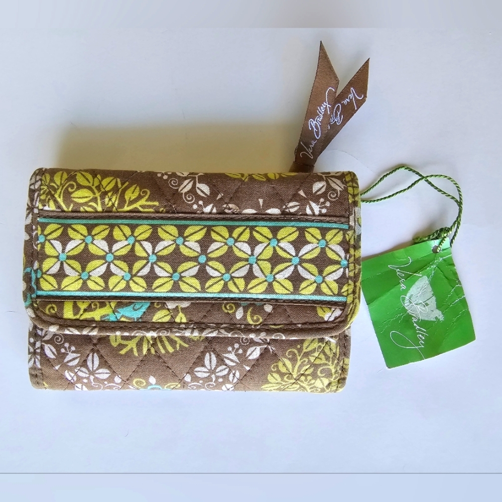Vera Bradley Wallet Tri-Fold Sittin' In A Tree